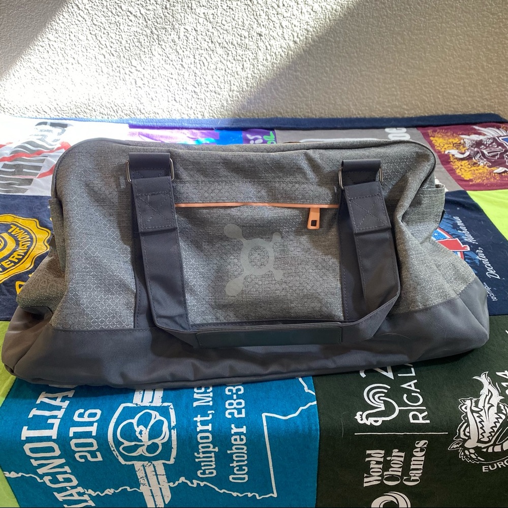 Orangetheory Grey Duffle Bag